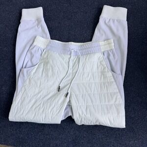 Alpine Design Pants Mens Medium White Insulated Fleece Joggers Hiking ADW22901